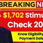 $1,702 Stimulus Check in July 2025